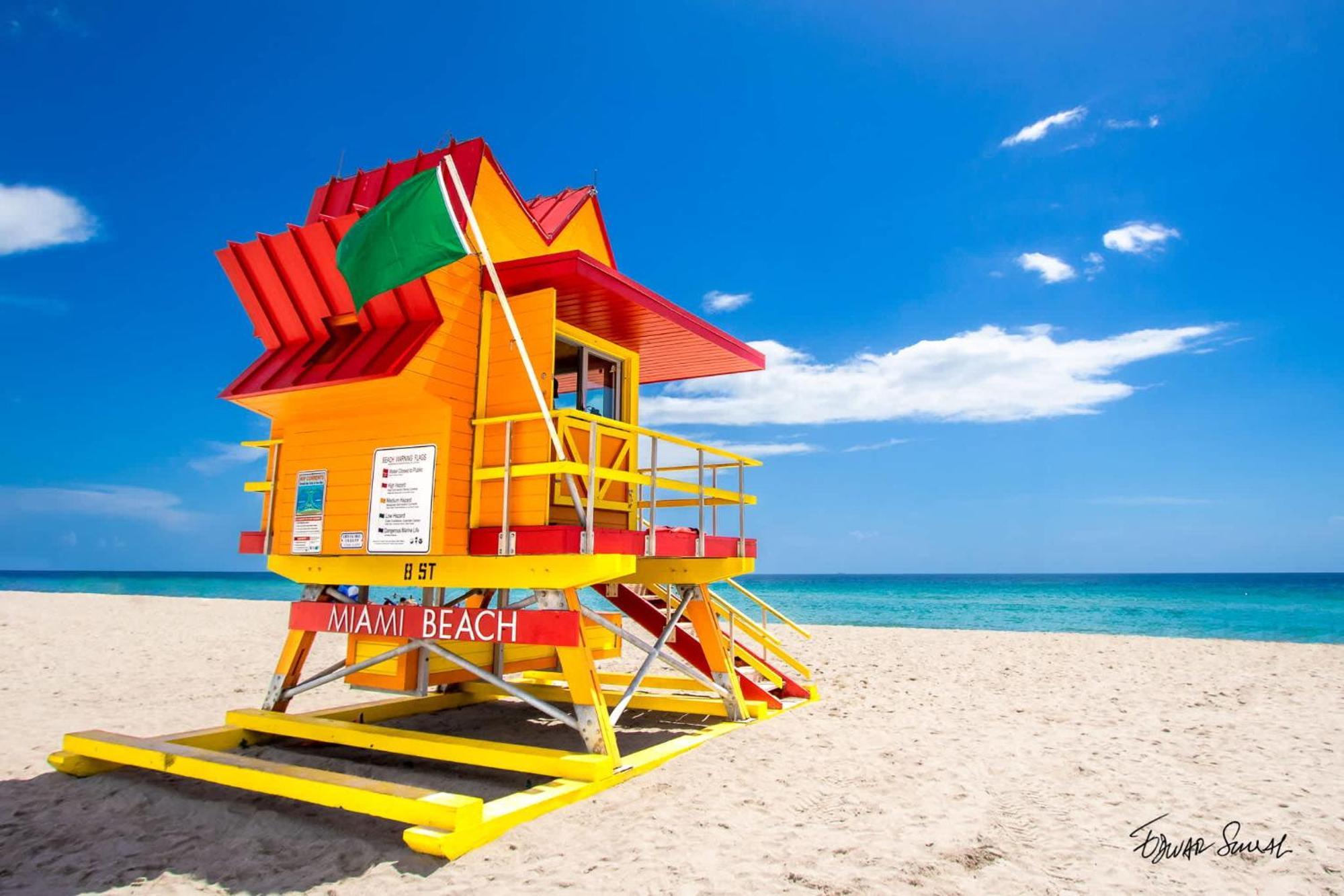 South Beach 2 Bedroom Family & Pet Friendly Apartment With Balcony & Free Parking 마이애미 비치 외부 사진